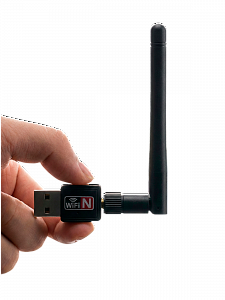 Wi-Fi адаптер для компьютера и ноутбука USB 2.4 Ггц 150 Мбит/с Орбита OT-PCK01